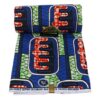 Gamu African amazing blue African fabric with piano design most targeted by Africa women for its beauty