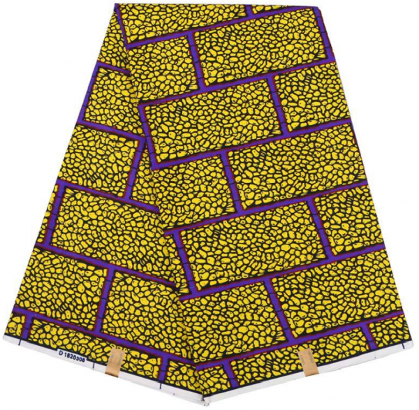 Bricks African print for traditional African clothes mostly used by Tsonga women in Limpopo